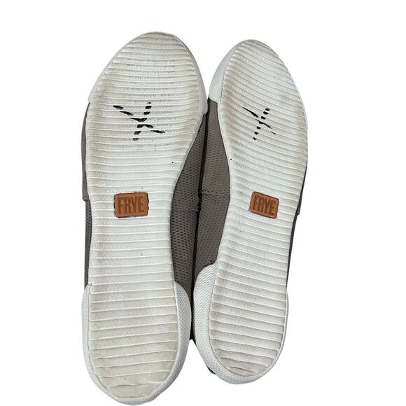 Frye Melanie Slip On Shoes Women’s Size 9 Gray Leather Casual Flats Comfort - Picture 5 of 8